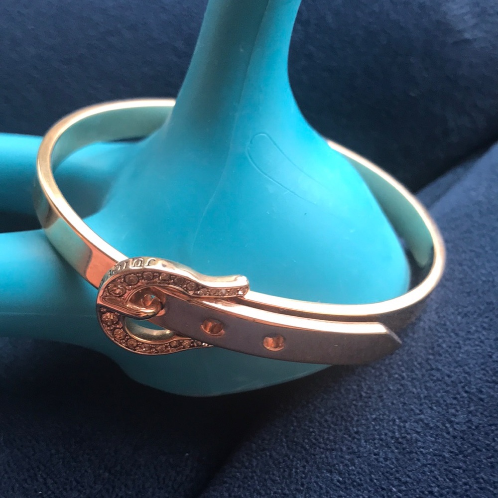 Juicy Couture belt cuff bracelet
